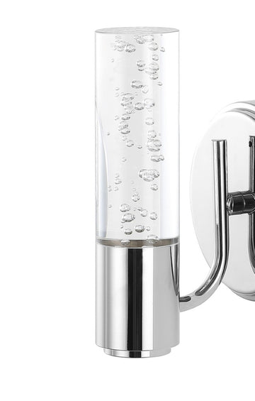 Bolha Minimalist Modern Bubble Acrylic/Iron Integrated LED Vanity Light - JONATHAN Y
